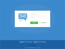 Tablet Screenshot of mail.tomahawk.ca